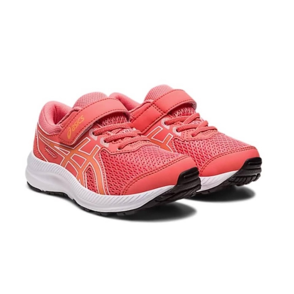 BRAND NEW girl youth asics contend 8 ps velcro shoes size 11